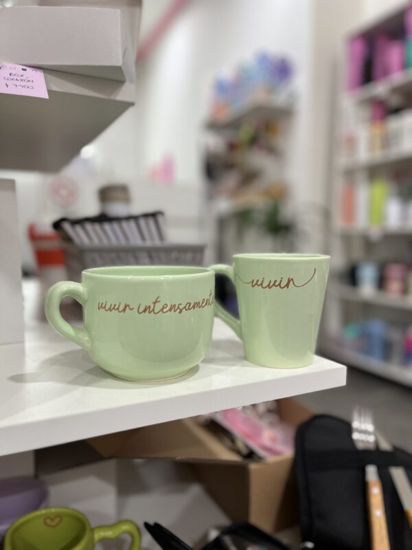 Taza + Tazón Verde