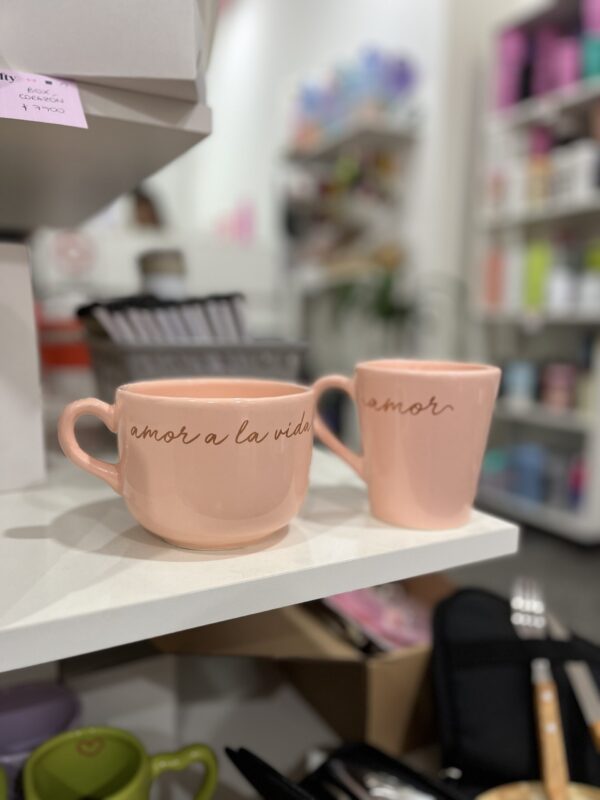 Taza + Tazón Rosa