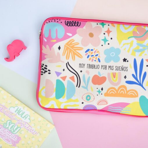 Funda de notebook Hoy trabajo por mis sueños
