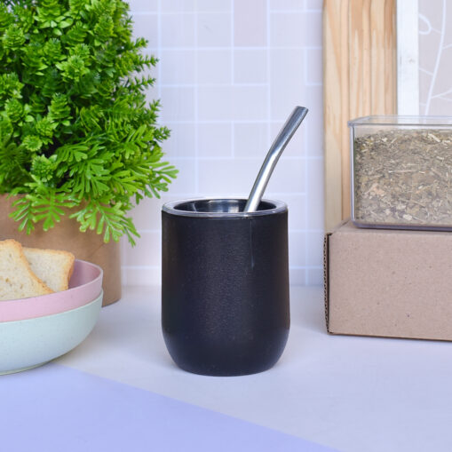 Mate antivuelco negro