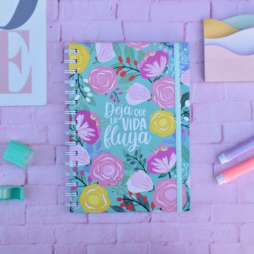 Cuadernos A5 | Tapa dura | Estampados Vid