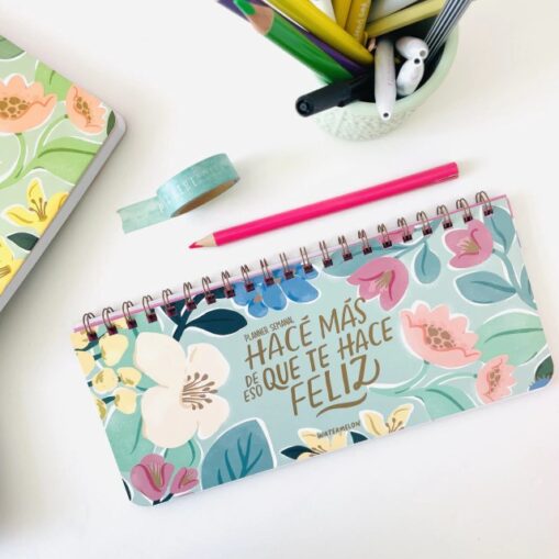 Planner semanal "Te hace feliz"
