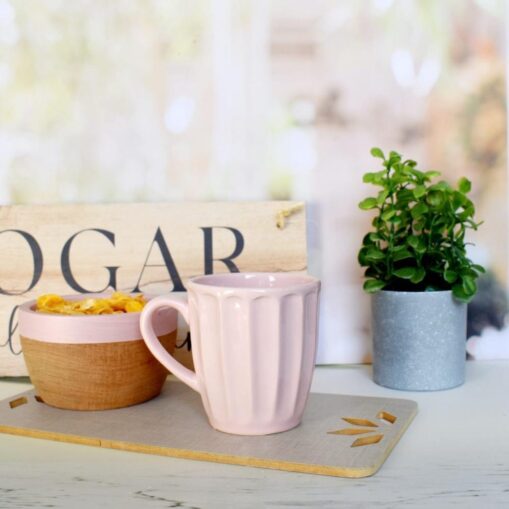 Taza Vainilla - Rosa