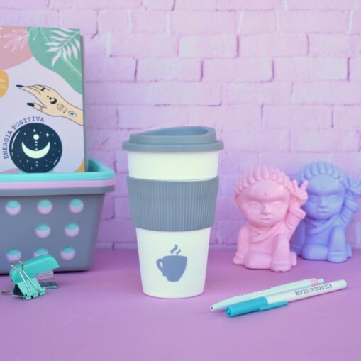 Vaso Coffe Vintage- Gris