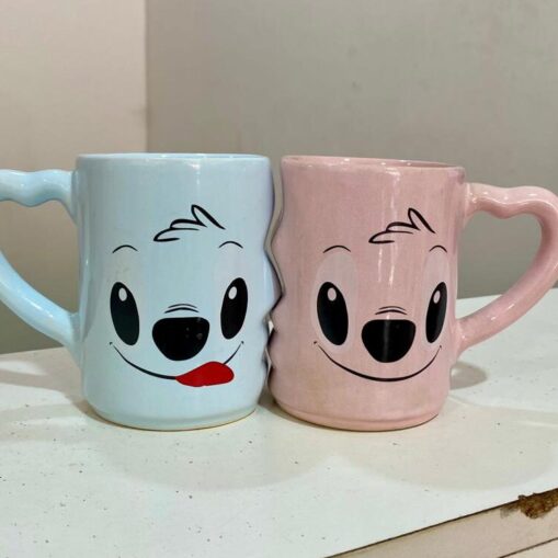 Tazas Combinadas - Stitch & Angela