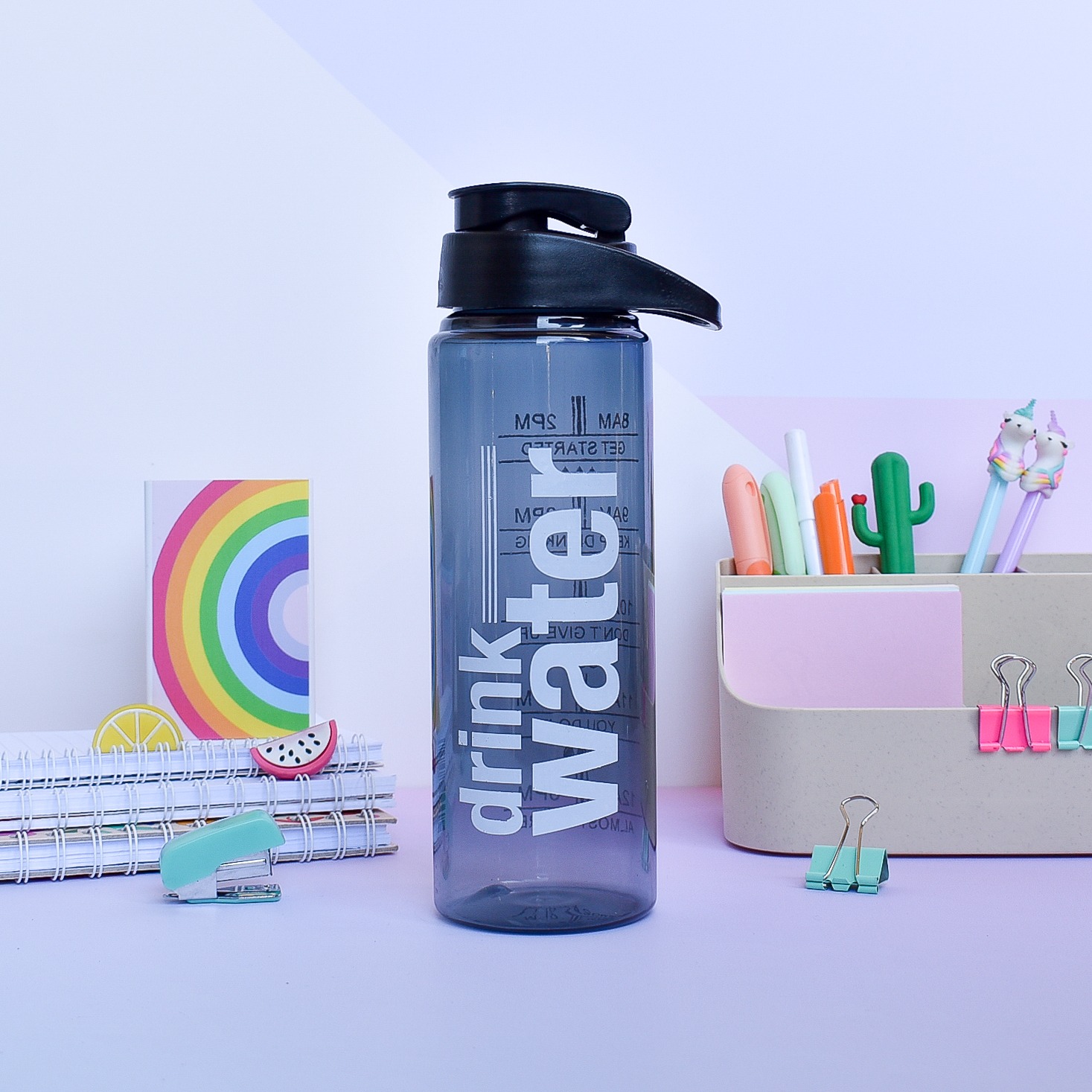 Botella Medidas Negra