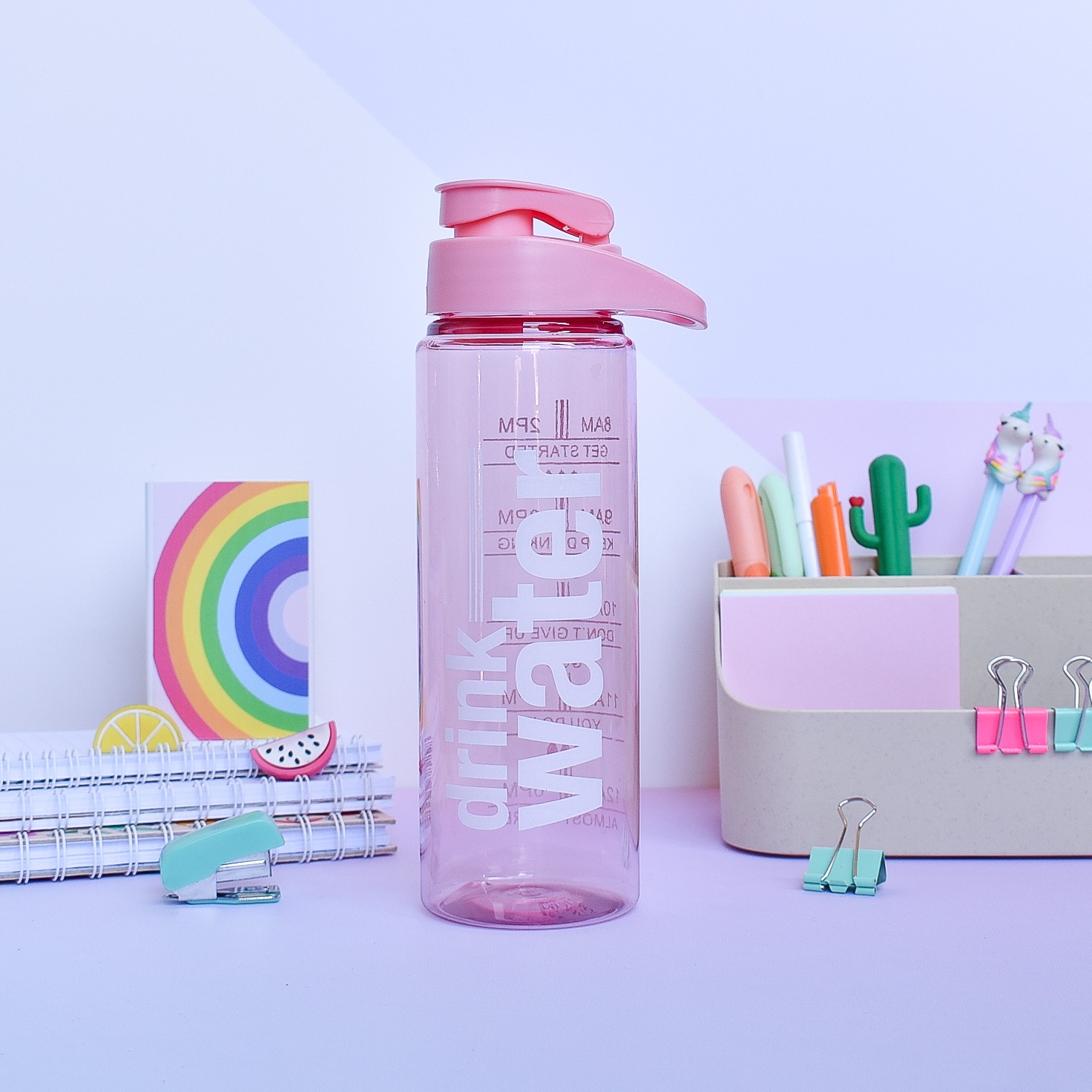 Botella Medidas Rosa