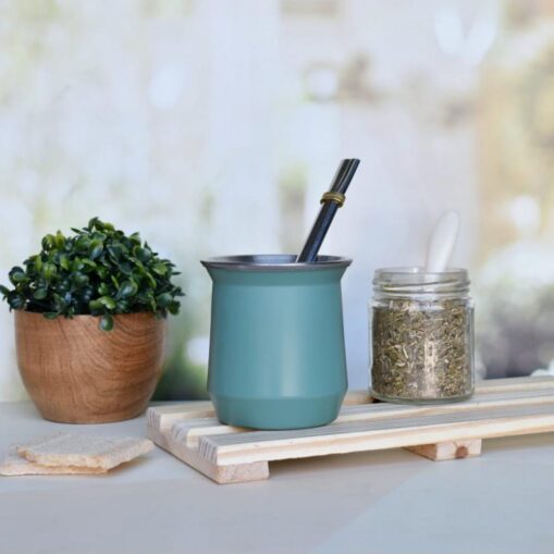 Mate de Acero Verde Militar