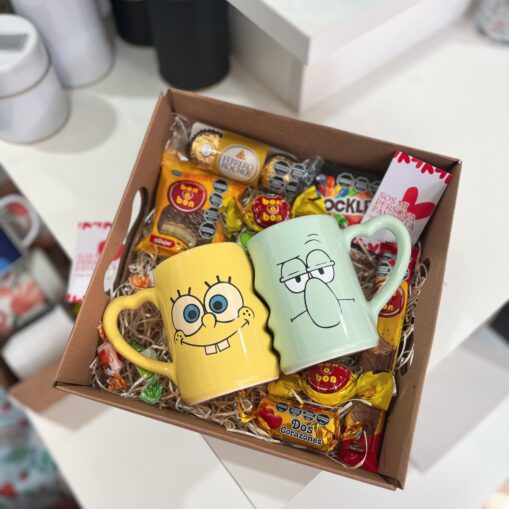 Box Pareja - Bob & Calamardo