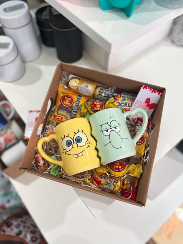 Box Pareja - Bob & Calamardo
