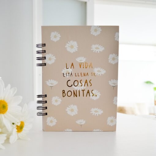 Cuadernos A5 | Tapa dura | "Cosas bonitas"
