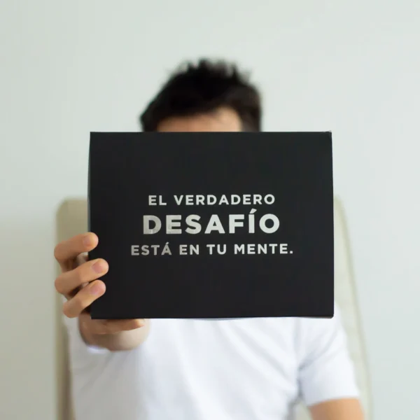 Kit box con cuaderno | "Verdadero desafio"