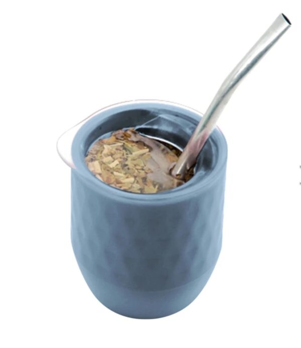 Mate Antivuelco Azul