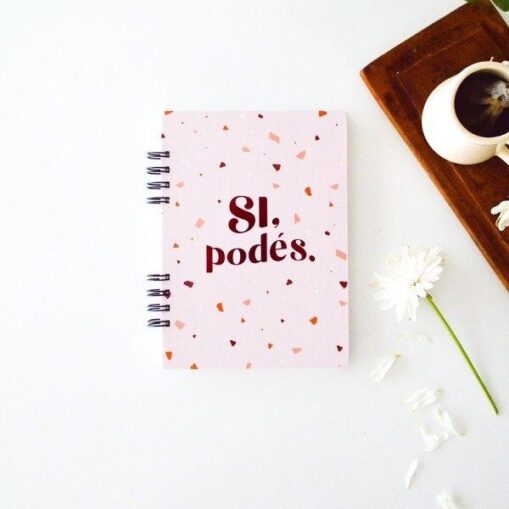 Cuadernos A5 | Tapa dura | "Si podes"