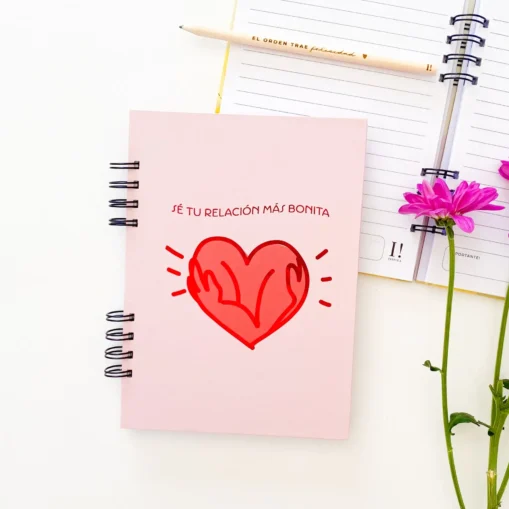 Cuadernos A5 | Tapa dura | "Se tu relación más bonita"