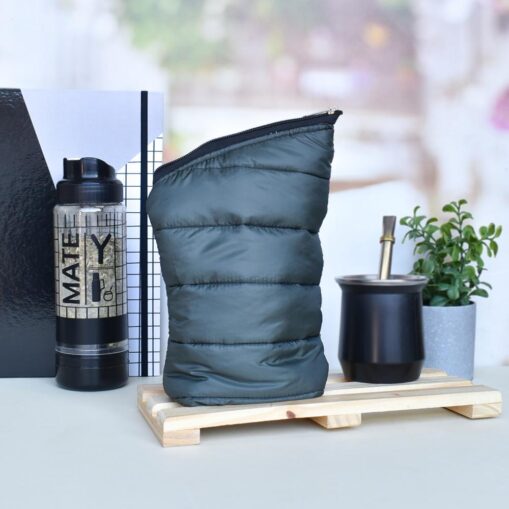 Yerbera Matelasse Verde Militar