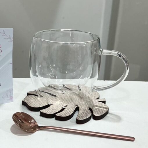 Taza + cuchara + posataza