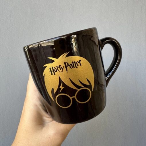 Taza Harry potter - Linea negra
