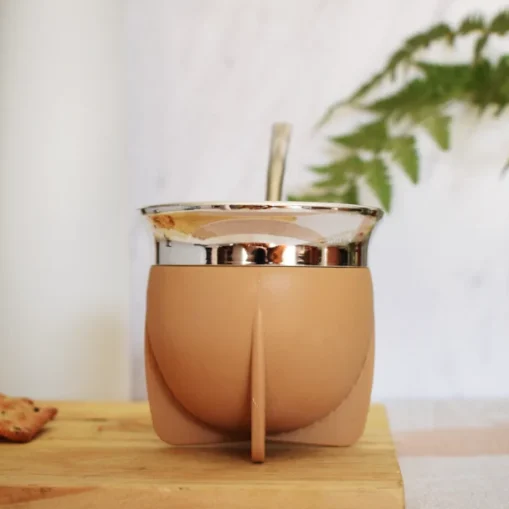 Mate Pampa Beige - Boca Abierta