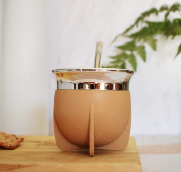 Mate Pampa Beige - Boca Abierta