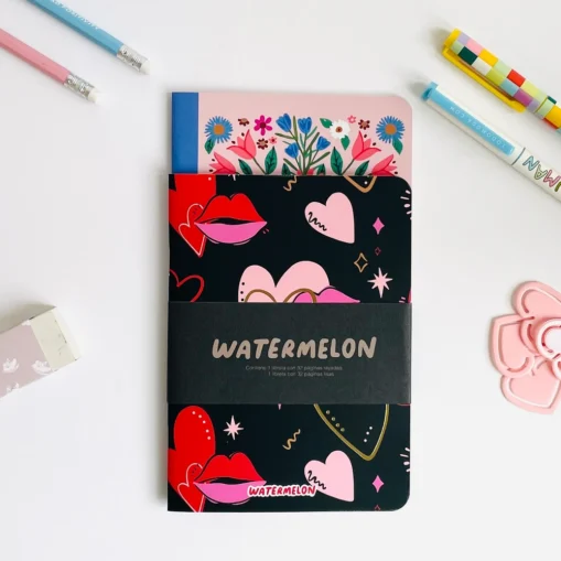 Pack x2 Libretas Beso/Primavera