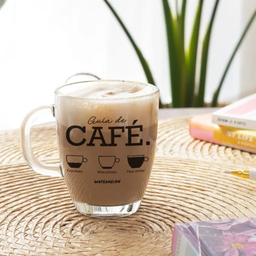 Taza Vidrio - Guia de Cafe