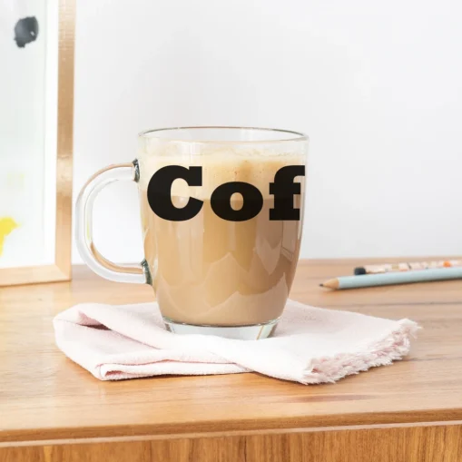 Taza Vidrio - Coffe