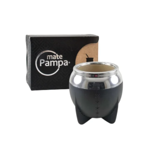 Mate Pampa Negro - Boca Cerrada