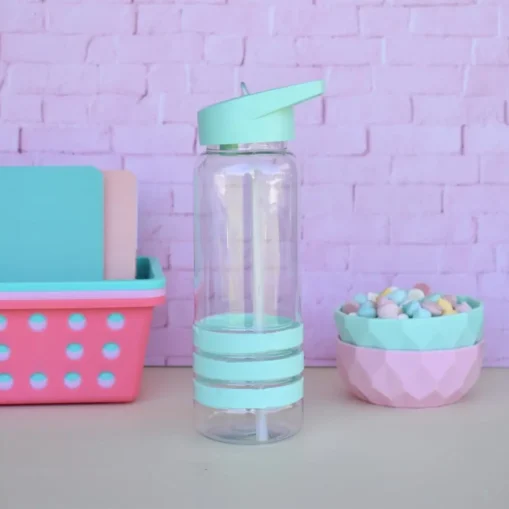 Botella con Pico Verde