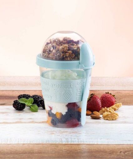 Vaso Cerealero Celeste