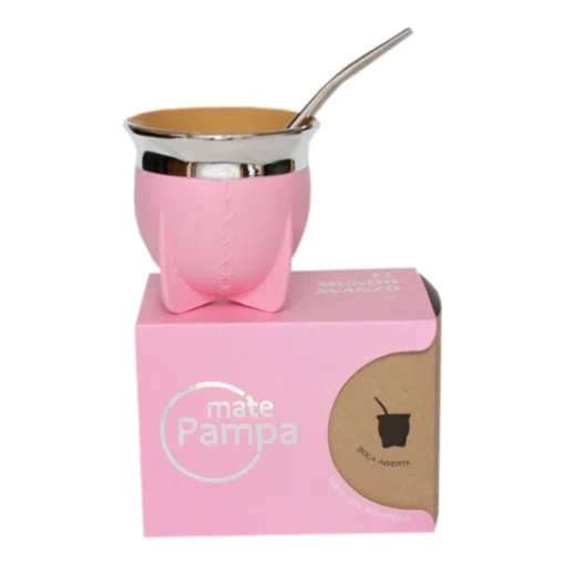 Mate Pampa Rosa - Boca Abierta