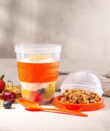 Vaso Cerealero Naranja