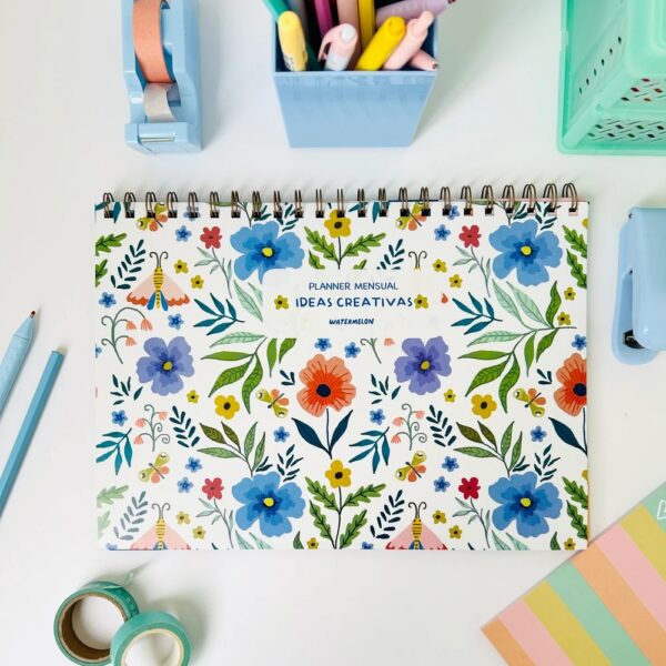 Planner Semanal A4 "Ideas Creativas"
