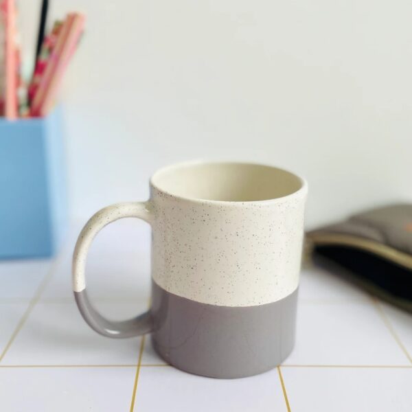 Taza Cilíndrica Salpicada Uva