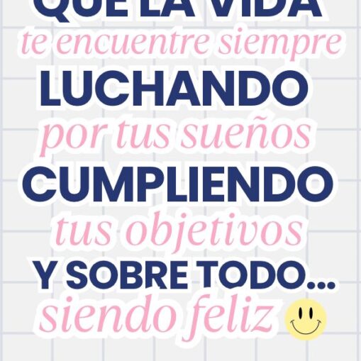 Tarjeton "Que la vida"