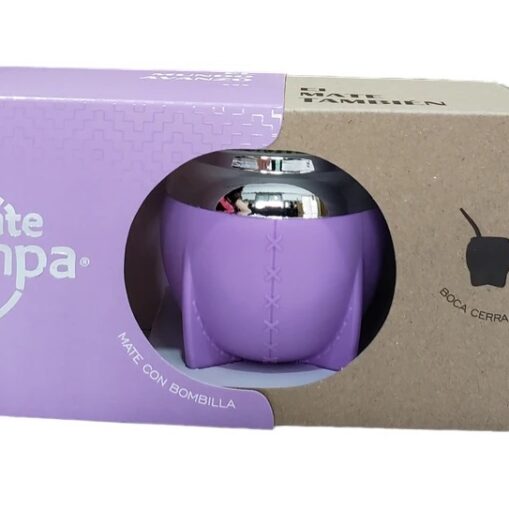 Mate Pampa Lila - Boca Cerrada