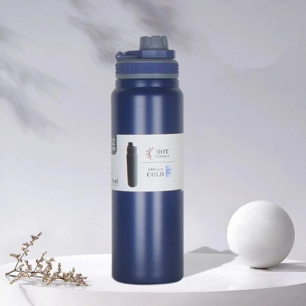 Botella Térmica 800 ml Azul Marino