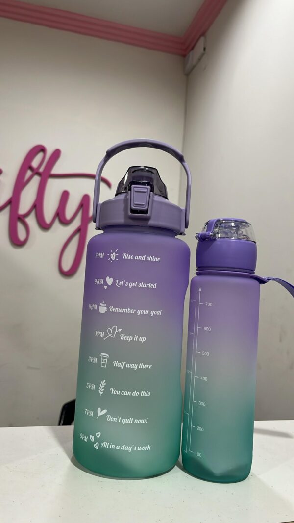 Botellas Deportivas x3 (Lila) - Imagen 2