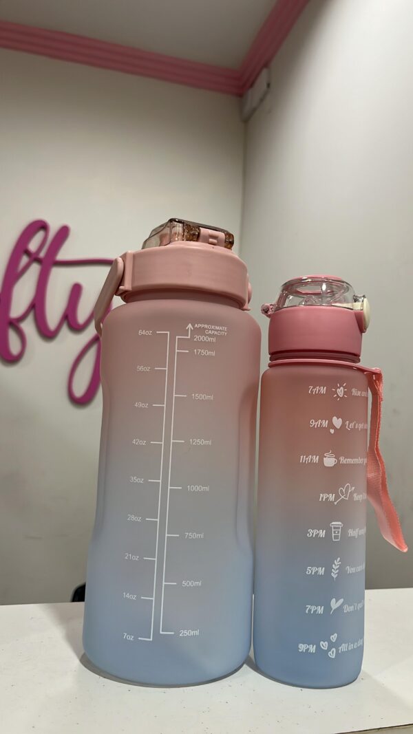 Botellas Deportivas x3 (Rosa) - Imagen 4