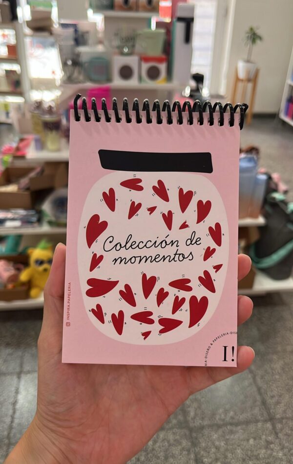 Libreta anillada "Colección de momentos"