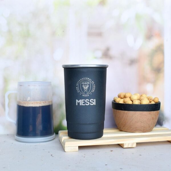 Vasos de Aluminio Messi 1 Litro