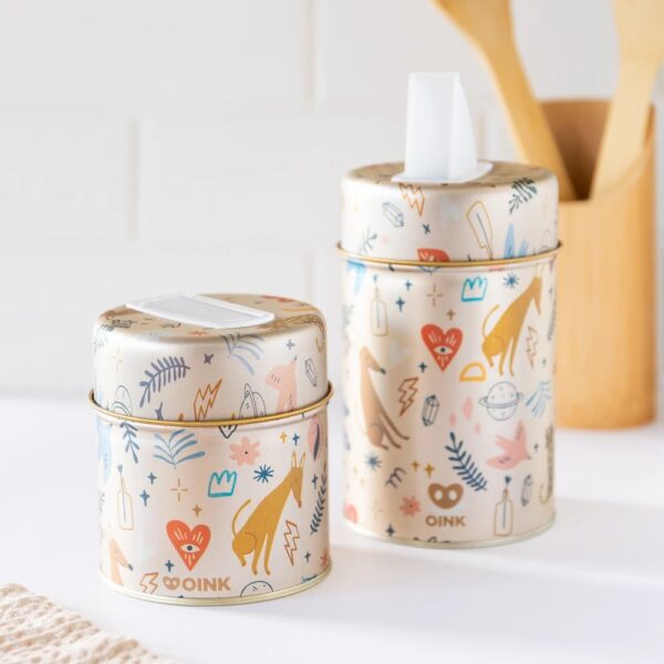 Set de Latas diseño Galgo
