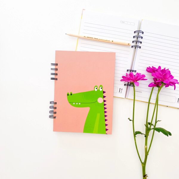 Cuadernos A5 | Tapa dura | "Cocodrilo"