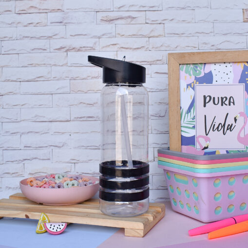 Botella con Pico - Negra