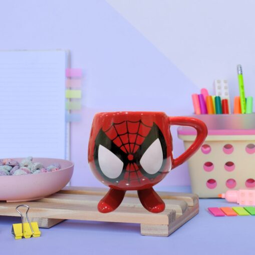 Taza Spiderman patitas