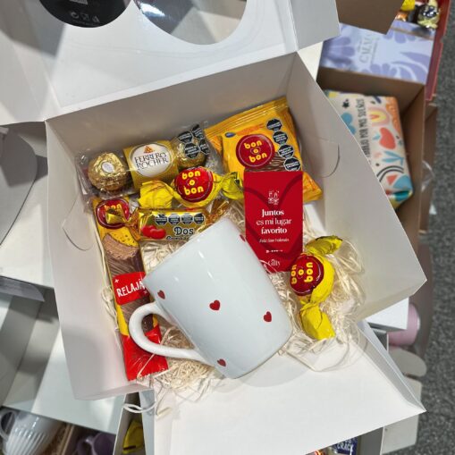 Box Inspiracion Taza corazones