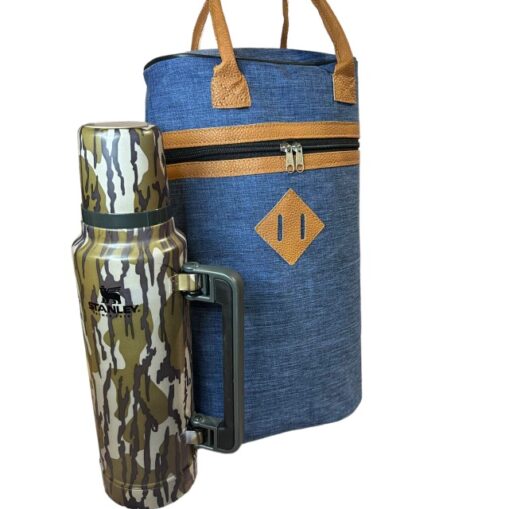 Mochila/Bolso matero de cordura (Premium) Azul