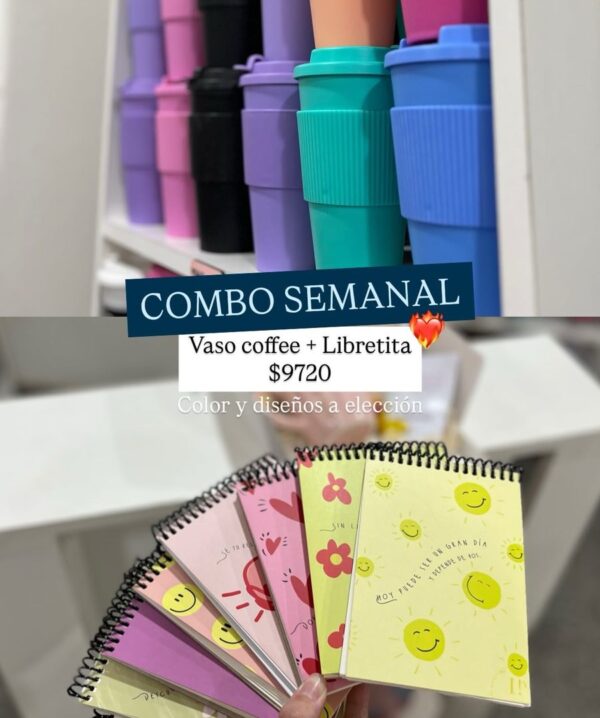 Vaso coffee + Libretita