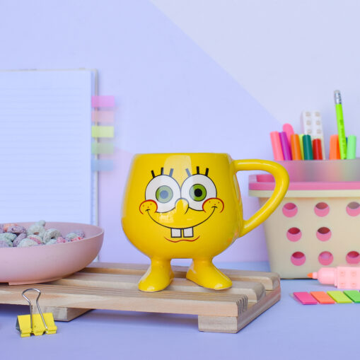 Taza Bob Esponja patitas