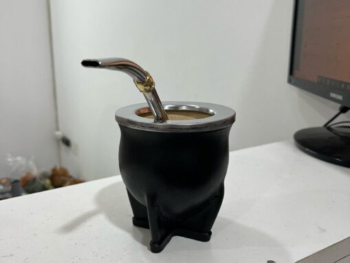 Mate Camionero de Calabaza Negro
